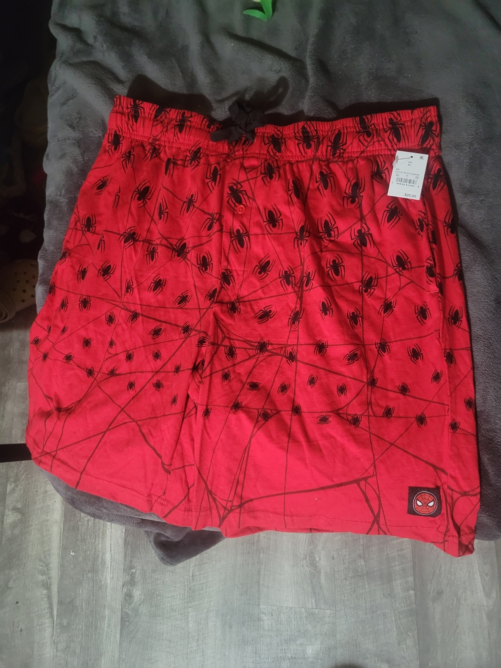🕷Marvel Red Spiderman Shorts